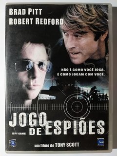DVD Jogo de Espiões Brad Pitt Robert Redford Spy Game Original Tony Scott