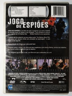 DVD Jogo de Espiões Brad Pitt Robert Redford Spy Game Original Tony Scott - comprar online