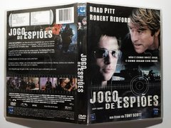 DVD Jogo de Espiões Brad Pitt Robert Redford Spy Game Original Tony Scott - Loja Facine