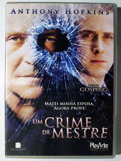 DVD Um Crime De Mestre Anthony Hopkins Ryan Gosling Original Gregory Hoblit