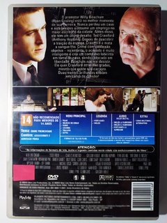 DVD Um Crime De Mestre Anthony Hopkins Ryan Gosling Original Gregory Hoblit - comprar online
