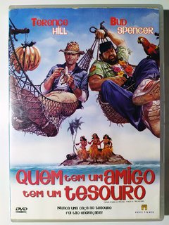 DVD Quem Tem Um Amigo Tem Um Tesouro Terence Hill Bud Spencer Original 1981