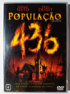 DVD População 436 Jeremy Sisto Fred Durst Michelle Maclaren Original 2006