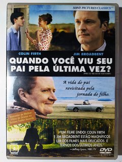 DVD Quando Você Viu Seu Pai Pela Última Vez Colin Firth Original Jim Broadbent Anand Tucker