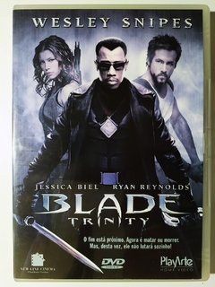 DVD Blade Trinity Wesley Snipes Ryan Reynolds Jessica Biel Original David S Goyer