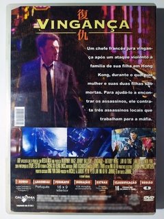 DVD Vingança Johnny Hallyday Vengeance Johnnie To Original - comprar online