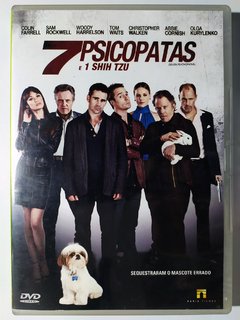 DVD 7 Psicopatas E 1 Shih Tzu Colin Farrell Sam Rockwell Original Tom Waits Seven Psychopaths Martin McDonagh
