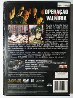 DVD Operação Valkiria Sebastian Kock Ulrich Tukur Original Dr Jo Baier 2004 - comprar online