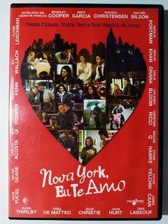 DVD Nova York Eu Te Amo Bradley Cooper Andy Garcia Original Natalie Portman Orlando Bloom