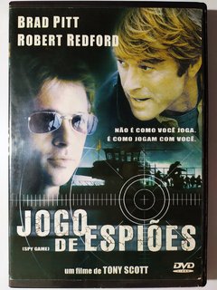 DVD Jogo de Espiões Brad Pitt Robert Redford Tony Scott Original Spy Game