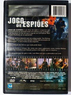 DVD Jogo de Espiões Brad Pitt Robert Redford Tony Scott Original Spy Game - comprar online