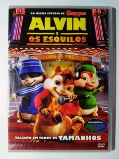 DVD Alvin e Os Esquilos Jason Lee David Cross Tim Hill Original