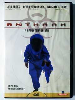 DVD Anthrax A Arma Terrorista Jan Rubes Brian Markinson Original William B Davis Rick Stevenson