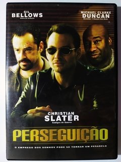 DVD Perseguição Christian Slater Michael Clarke Duncan Original Gil Bellows Pursued Kristoffer Tabori