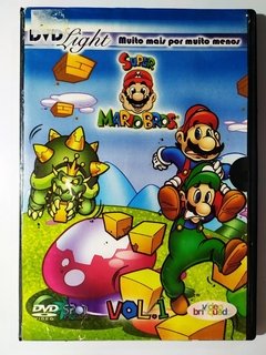 DVD Super Mario Bros Volume 1 Vídeo Brinquedo Original