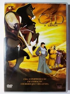 DVD El Cid A Lenda Jose Pozo Julio Fernandez Original Rodrigo Díaz de Vivar