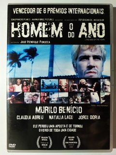 DVD O Homem Do Ano Murilo Benicio Claudia Abreu Jorge Dória Original The Man Of The Year José Henrique Fonseca