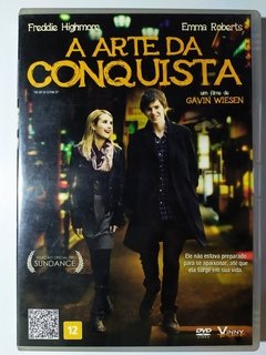 DVD A Arte Da Conquista Freddie Highmore Emma Roberts Original Gavin Wiesen