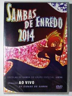 DVD Sambas De Enredo 2014 Grupo Especial Liesa Ao Vivo Novo Original