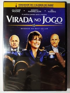 DVD Virada No Jogo Julianne Moore Ed Harris Woody Harrelson Original Game Change Jay Roach