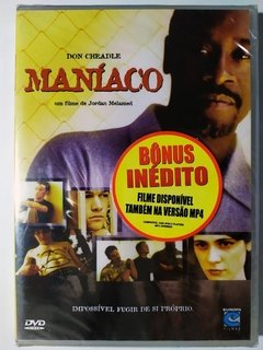 DVD Maníaco Don Cheadle Jordan Melamed Manic Novo Original