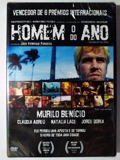 DVD O Homem Do Ano Murilo Benício Claudia Abreu Novo Original José Henrique Fonseca