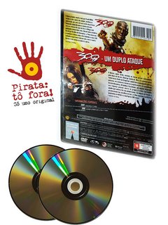 DVD 2 Filmes 300 + 300 A Ascensão Do Império NOVO Original 2 Discos - comprar online