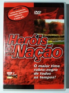 DVD Heróis de Uma Nação Flamengo Rubro Negra 2007 Original Eduardo Leite Marcelo Camargo