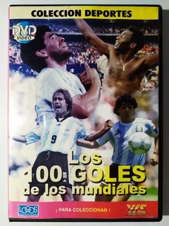 DVD Los 100 Goles De Los Mundiales Collecion Deportes Original Importado 100 Gols das Copas