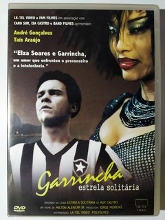 DVD Garrincha Estrela Solitária André Gonçalves Taís Araújo Original Nacional Ruy Castro Milton Alencar Jr