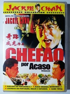 DVD Chefão Por Acaso Jackie Chan Miracles 1989 Anita Mui Original
