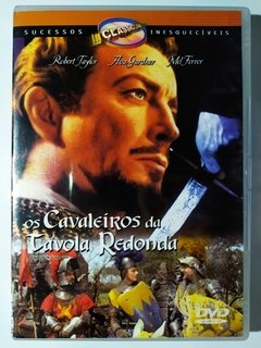 DVD Os Cavaleiros Da Távola Redonda Robert Taylor 1953 Original Ava Gardner Richard Thorpe