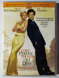 DVD Como Perder Um Homem Em 10 Dias Kate Hudson Original Matthew McConaughey