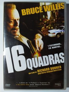 DVD 16 Quadras Bruce Willis David Morse Richard Donner Original Mos Def