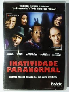 Dvd Inatividade Paranormal A Haunted House Marlon Wayans Essence Atkins Cedric The Entertainer Original
