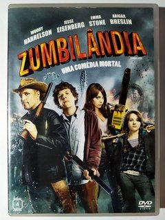 DVD Zumbilândia Woody Harrelson Jesse Eisenberg Emma Stone Original
