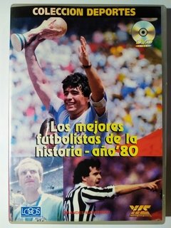 DVD Los Mejores Futbolistas de La Historia Anos 80 Original