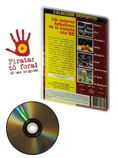DVD Los Mejores Futbolistas de La Historia Anos 80 Original - comprar online