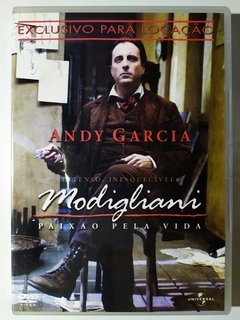 DVD Modigliani Paixão Pela Vida Andy Garcia Elsa Zylberstein Original Mick Davis