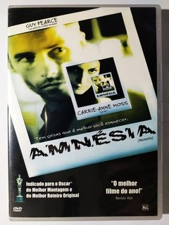 DVD Amnésia Carrie Anne Moss Guy Pearce Christopher Nolan Original Memento