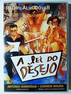 DVD A Lei Do Desejo Antonio Banderas Pedro Almodóvar 1987 Original Carmen Maura La Ley Del Deseo