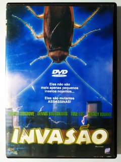 DVD Invasão They Crawl Daniel Cosgrove Dennis Boutsikaris Original John Allardice