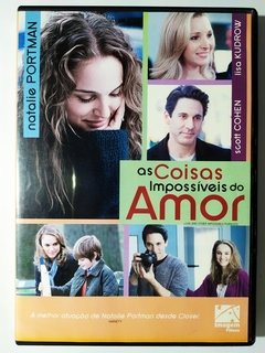 DVD As Coisas Impossíveis Do Amor Natalie Portman Original Scott Cohen Lisa Kudrow