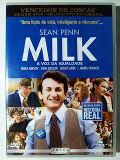 DVD Milk A Voz Da Igualdade Sean Penn Emile Hirsch Original Gus Van Sant James Franco Josh Brolin