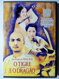 DVD O Tigre E O Dragão Ang Lee Chow Yun Fat Michelle Yeoh Original Crouching Tiger Hidden Dragon