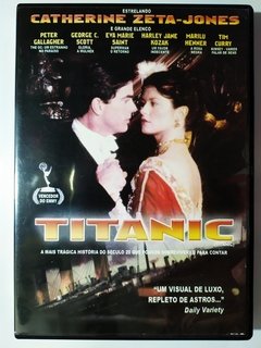 DVD Titanic Catherine Zeta Jones Peter Gallagher 1996 Original Robert Lieberman