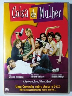 DVD Coisa de Mulher Evandro Mesquita Hebe Camargo Original  Nacional