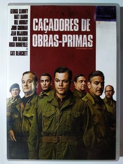 DVD Caçadores de Obras Primas George Clooney Matt Damon Original The Monuments Men Bill Murray