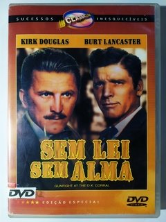 DVD Sem Lei Sem Alma Kirk Douglas Burt Lancaster 1957 Original Gunfight At O.K. Corral