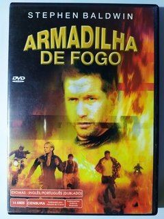 DVD Armadilha De Fogo Stephen Baldwin Steve Bacic Firefight Original Paul Ziller